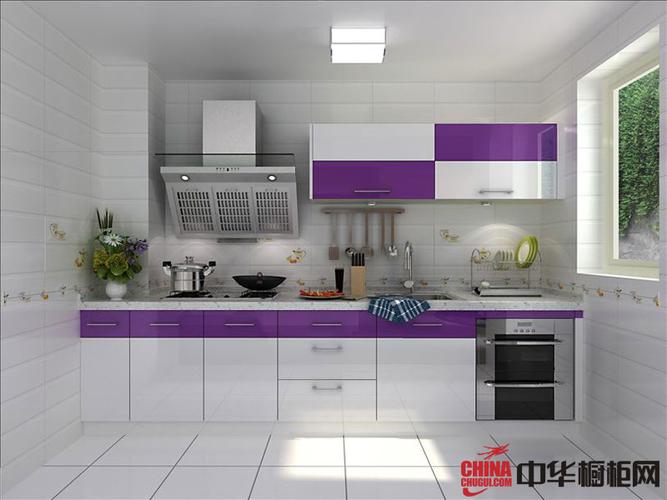 现代风格整体橱柜效果图白色烤漆橱柜图片厨房装修效果图大全2012图片